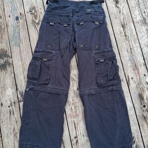 Y2K MT:2 Zip Off Cargo Pants Mens 30 Convertible